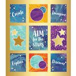 CARSON DELLOSA PUBLISHING CO Galaxy Prize Pack Stickers
