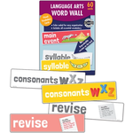 CARSON DELLOSA PUBLISHING CO Language Arts Word Wall Learning Cards Grade K