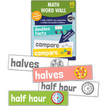 CARSON DELLOSA PUBLISHING CO Math Word Wall Learning Cards Grade 1