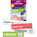 CARSON DELLOSA PUBLISHING CO Math Word Wall Learning Cards Grade K