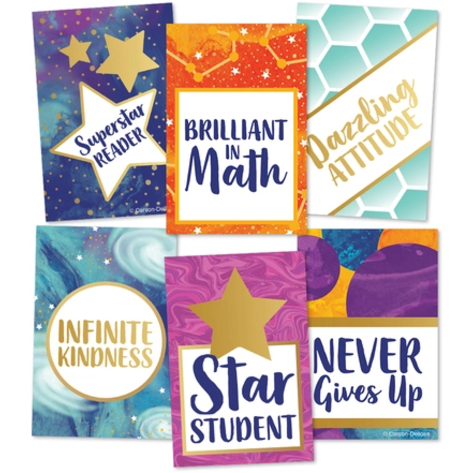 CARSON DELLOSA PUBLISHING CO Galaxy Reward Tags Awards & Certificates