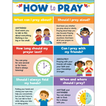 CARSON DELLOSA PUBLISHING CO How to Pray Chart