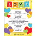 CARSON DELLOSA PUBLISHING CO The Love Verses Chart