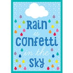 CARSON DELLOSA PUBLISHING CO School Girl: Rain Is Confetti in the Sky Poster
