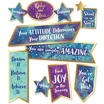 CARSON DELLOSA PUBLISHING CO CLM Motivational Signs Mini Bulletin Board Set