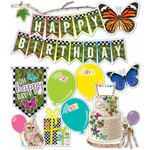 CARSON DELLOSA PUBLISHING CO School Girl: Woodland Whimsy Birthday Mini Bulletin Board Set