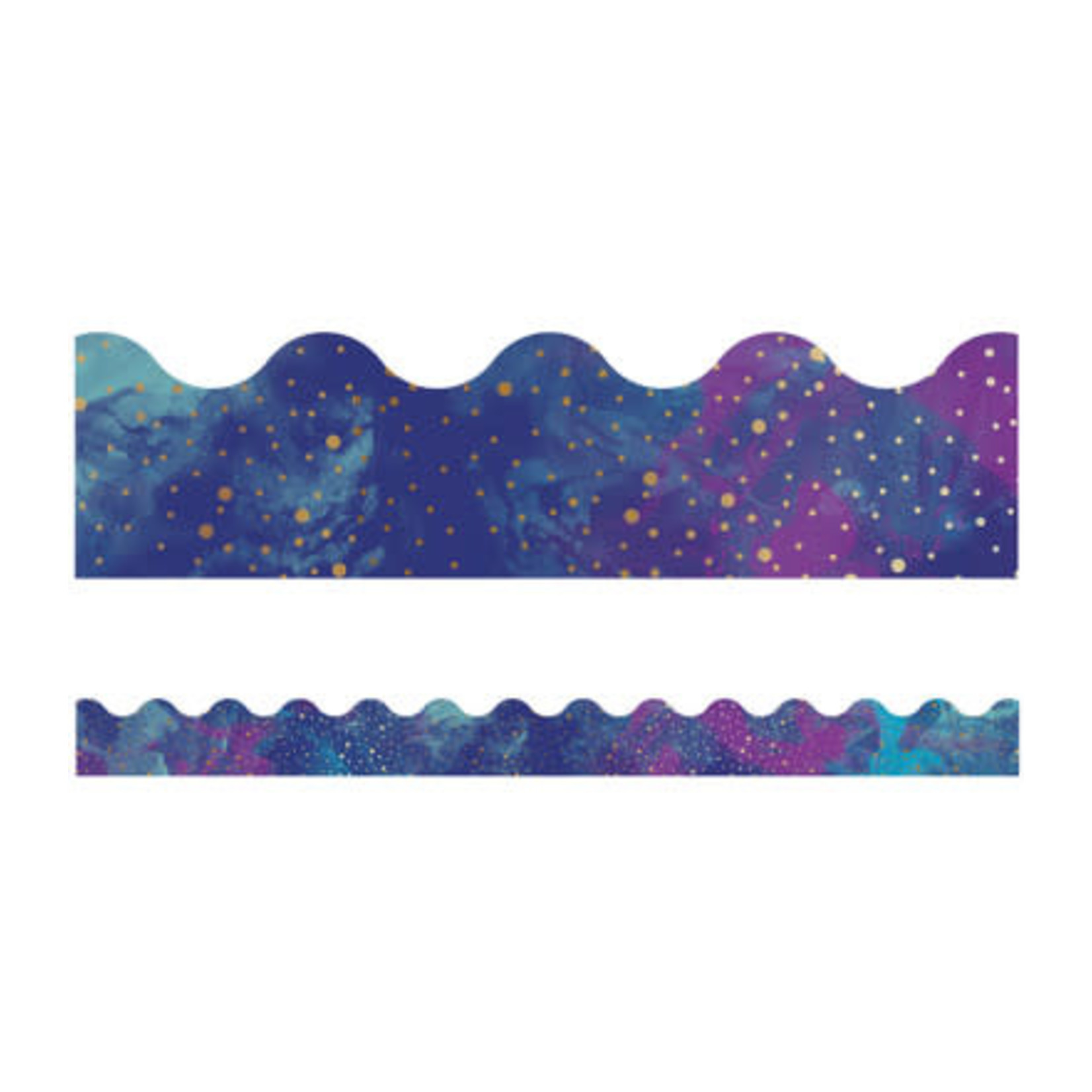 CARSON DELLOSA PUBLISHING CO Galaxy Scalloped Borders
