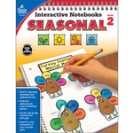 CARSON DELLOSA PUBLISHING CO Interactive Notebooks: Seasonal Resource Book Grade 2