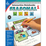 CARSON DELLOSA PUBLISHING CO Interactive Notebooks: Seasonal Resource Book Grade 1 Paperback