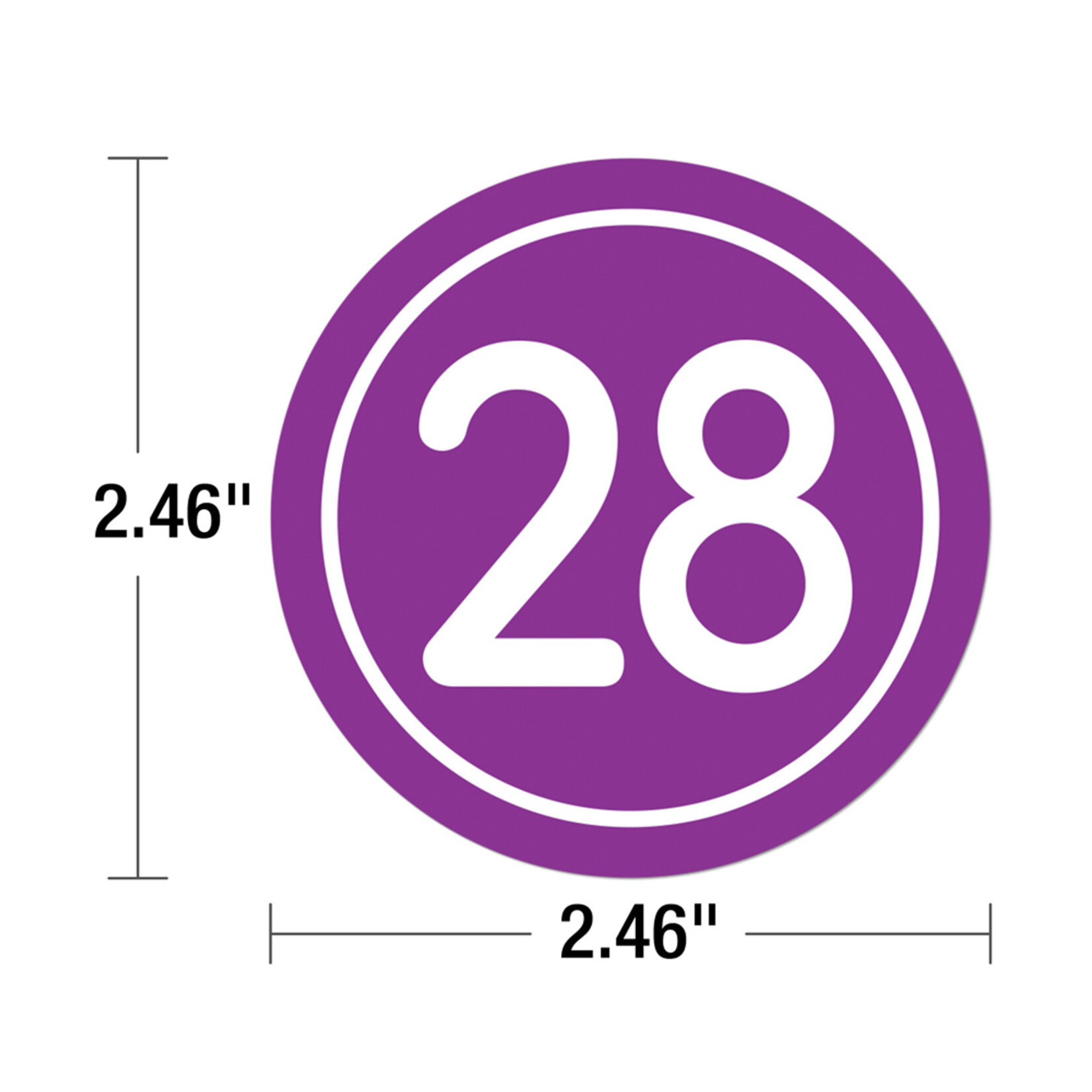 CARSON DELLOSA PUBLISHING CO Classic Numbers Magnetic Cut-Outs