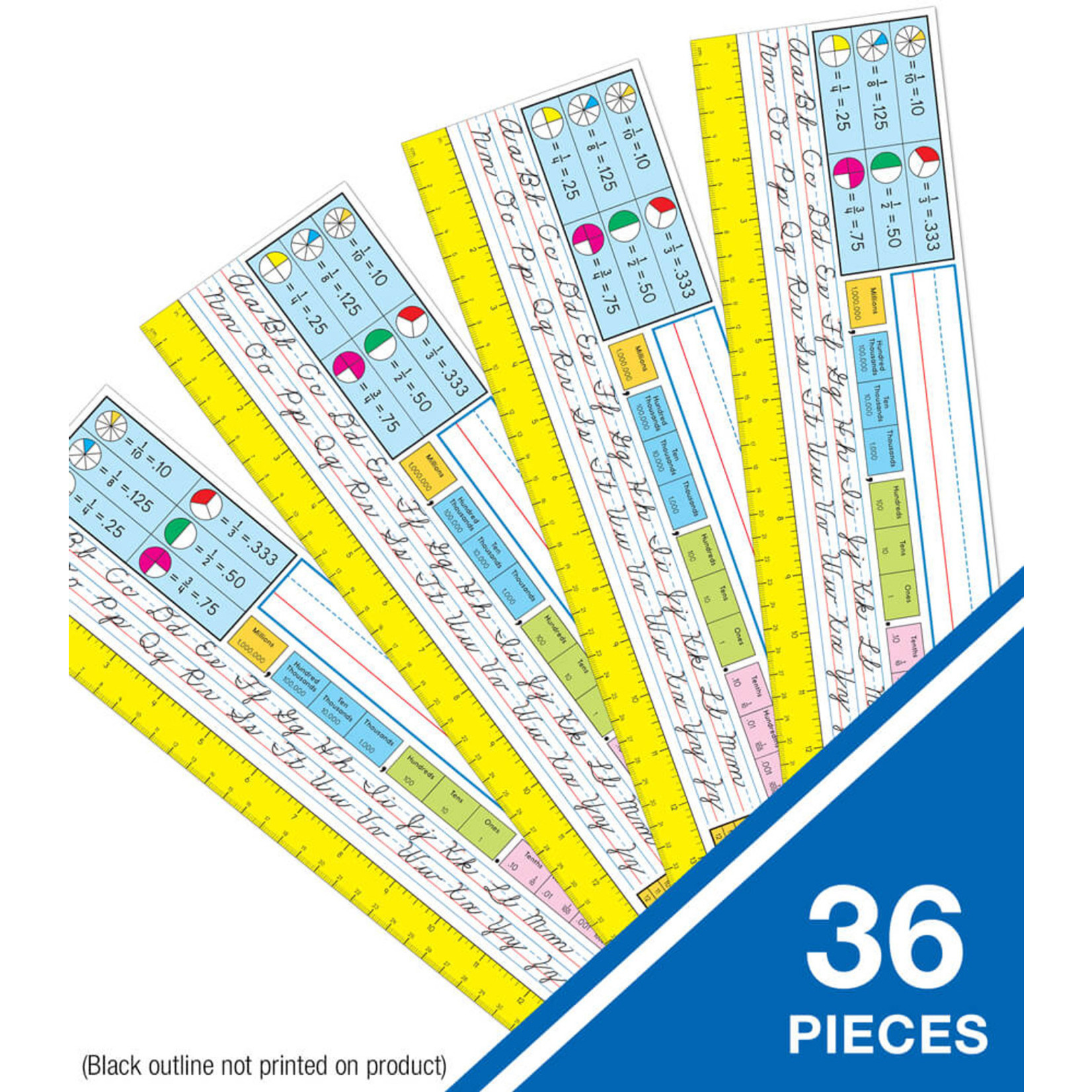CARSON DELLOSA PUBLISHING CO Traditional Cursive Nameplates Grade 2-5