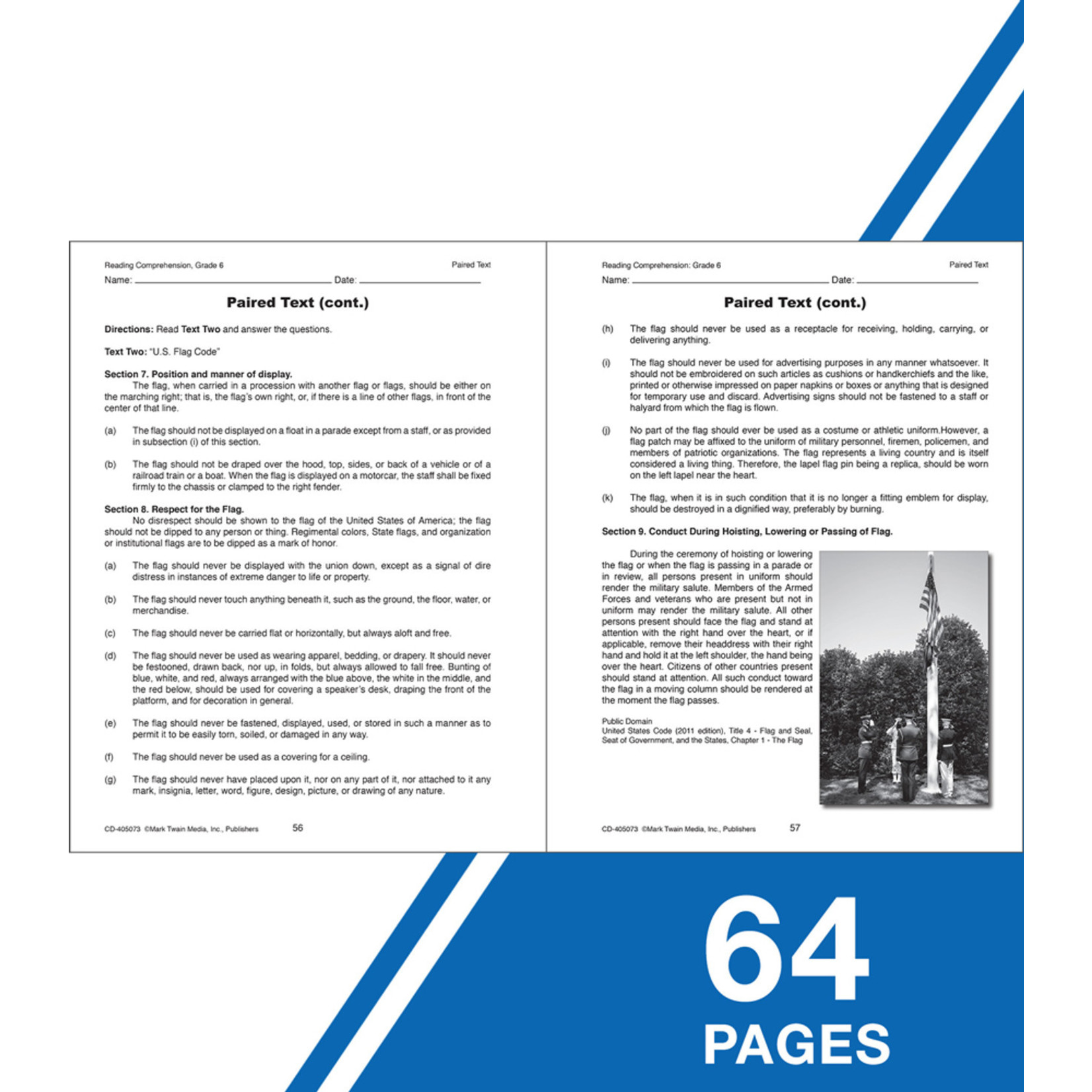 CARSON DELLOSA PUBLISHING CO Reading Comprehension Resource Book Grade 6