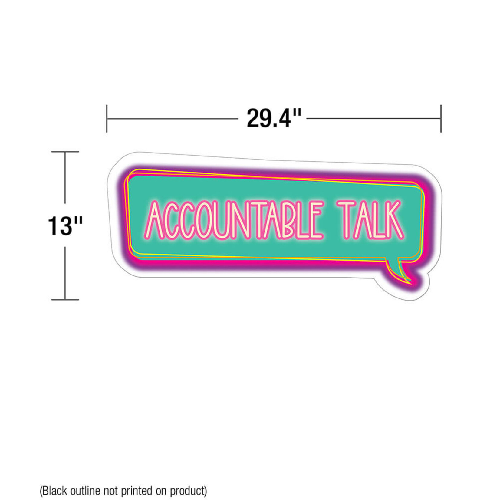 CARSON DELLOSA PUBLISHING CO Accountable Talk Bulletin Board Set Grade 2-8