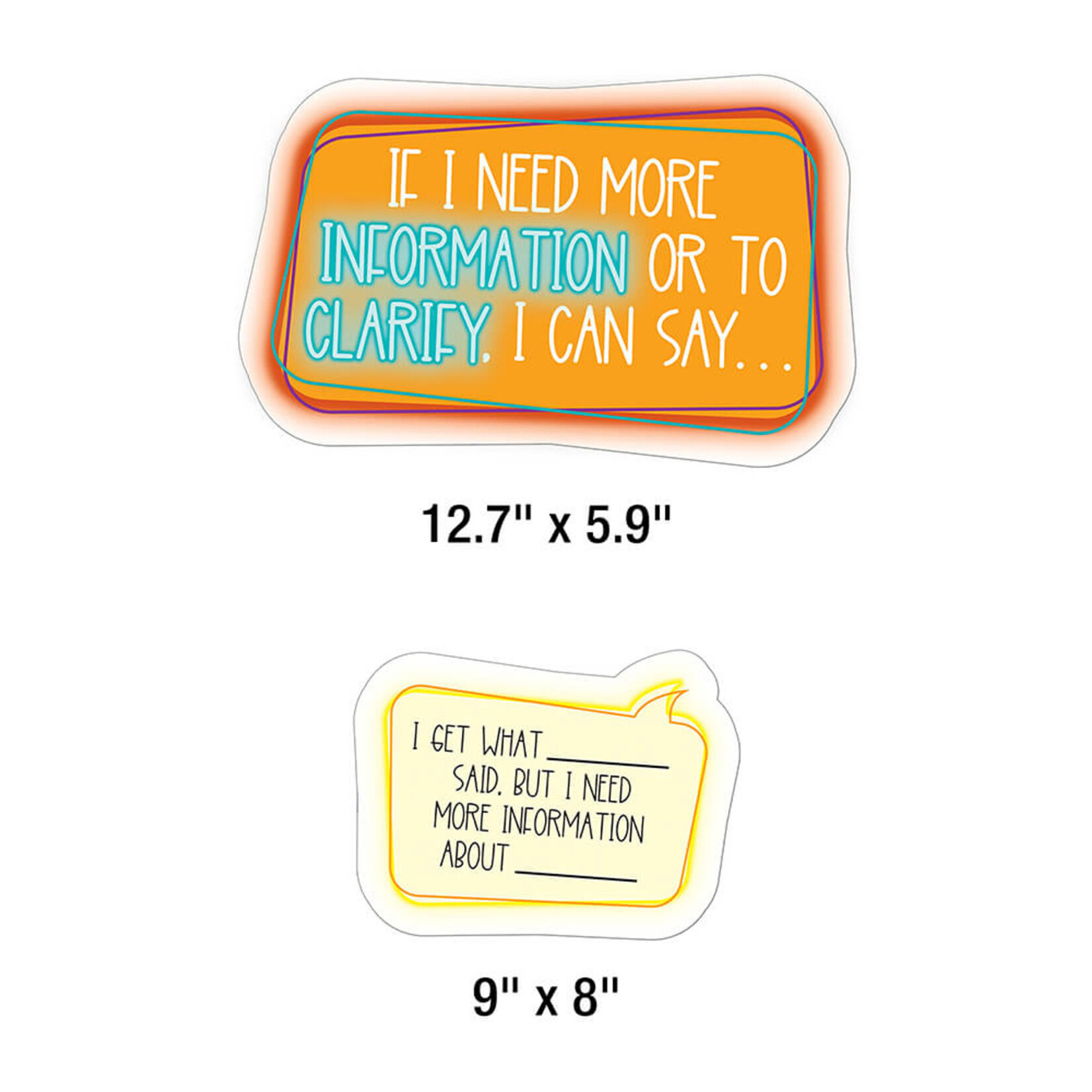 CARSON DELLOSA PUBLISHING CO Accountable Talk Bulletin Board Set Grade 2-8