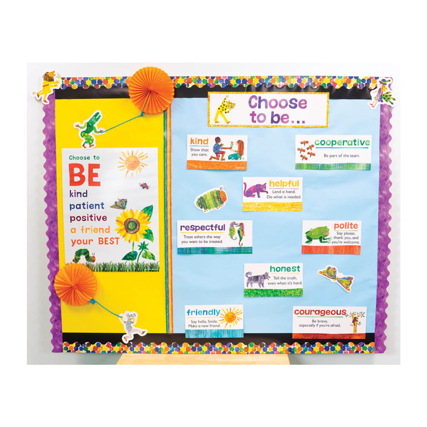 CARSON DELLOSA PUBLISHING CO The Very Hungry Caterpillar™ Dots Straight Borders