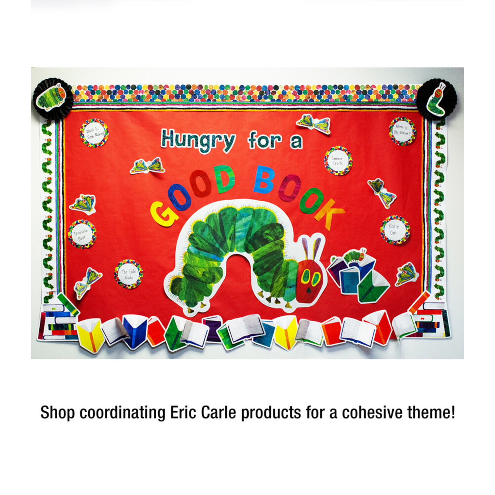 CARSON DELLOSA PUBLISHING CO The Very Hungry Caterpillar™ Dots Straight Borders