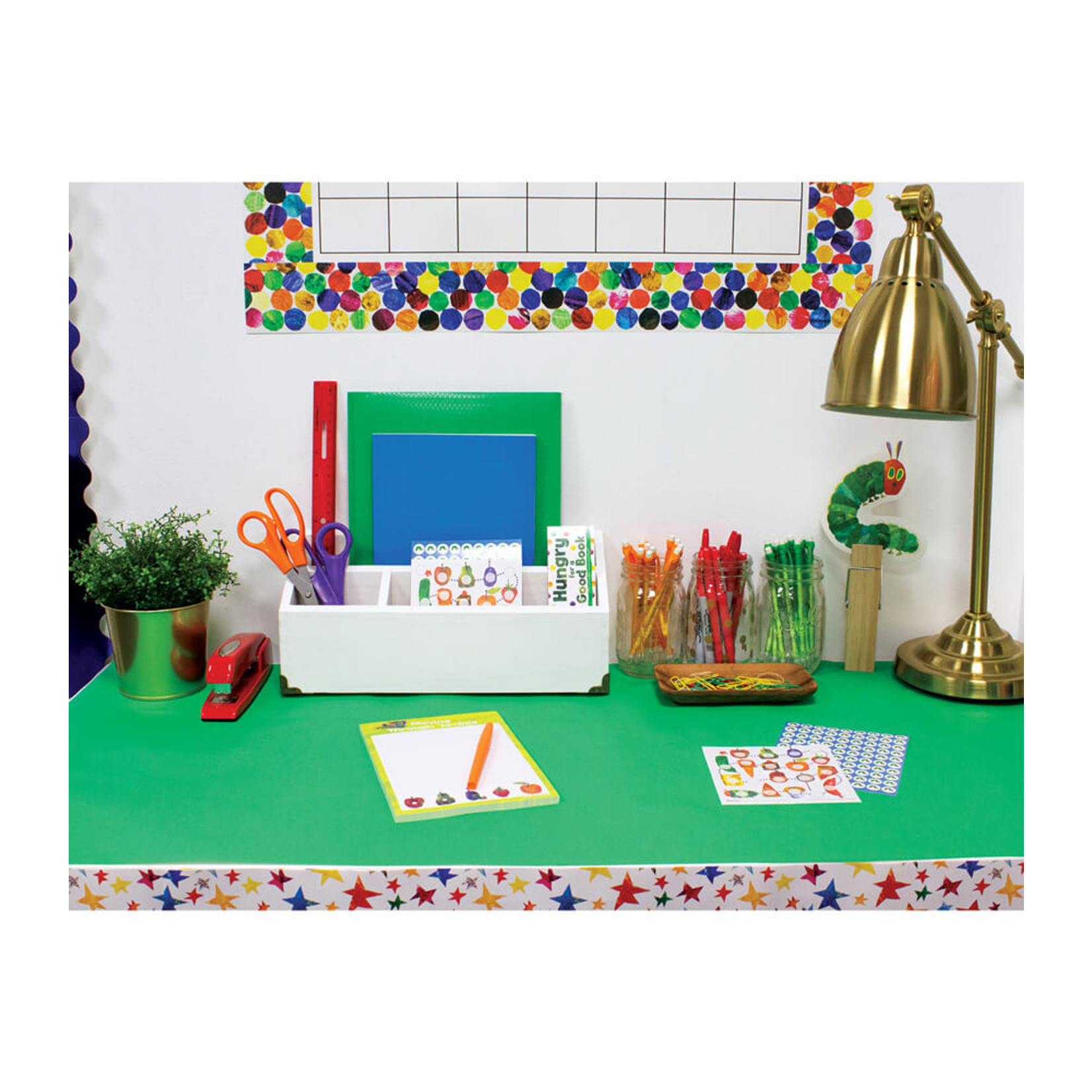 CARSON DELLOSA PUBLISHING CO The Very Hungry Caterpillar™ Dots Straight Borders