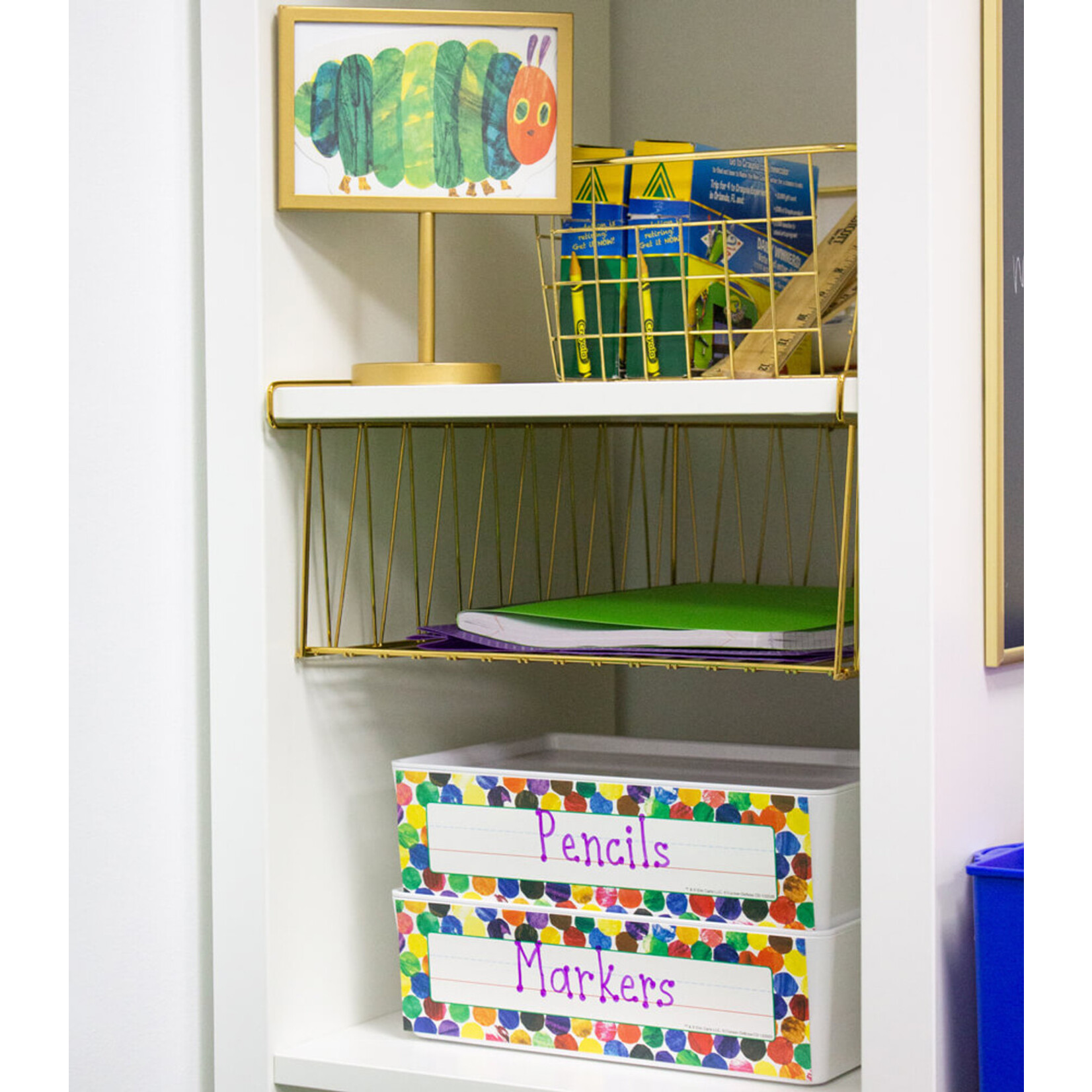 CARSON DELLOSA PUBLISHING CO Eric Carle Dots Nameplates