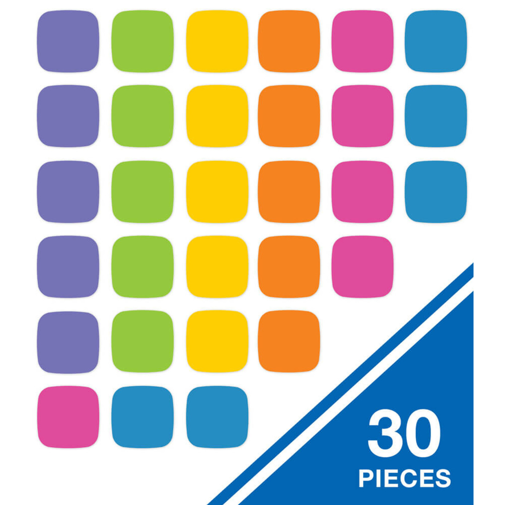CARSON DELLOSA PUBLISHING CO Edu-Clings Silicone Set: Blank Manipulative Grade K-5