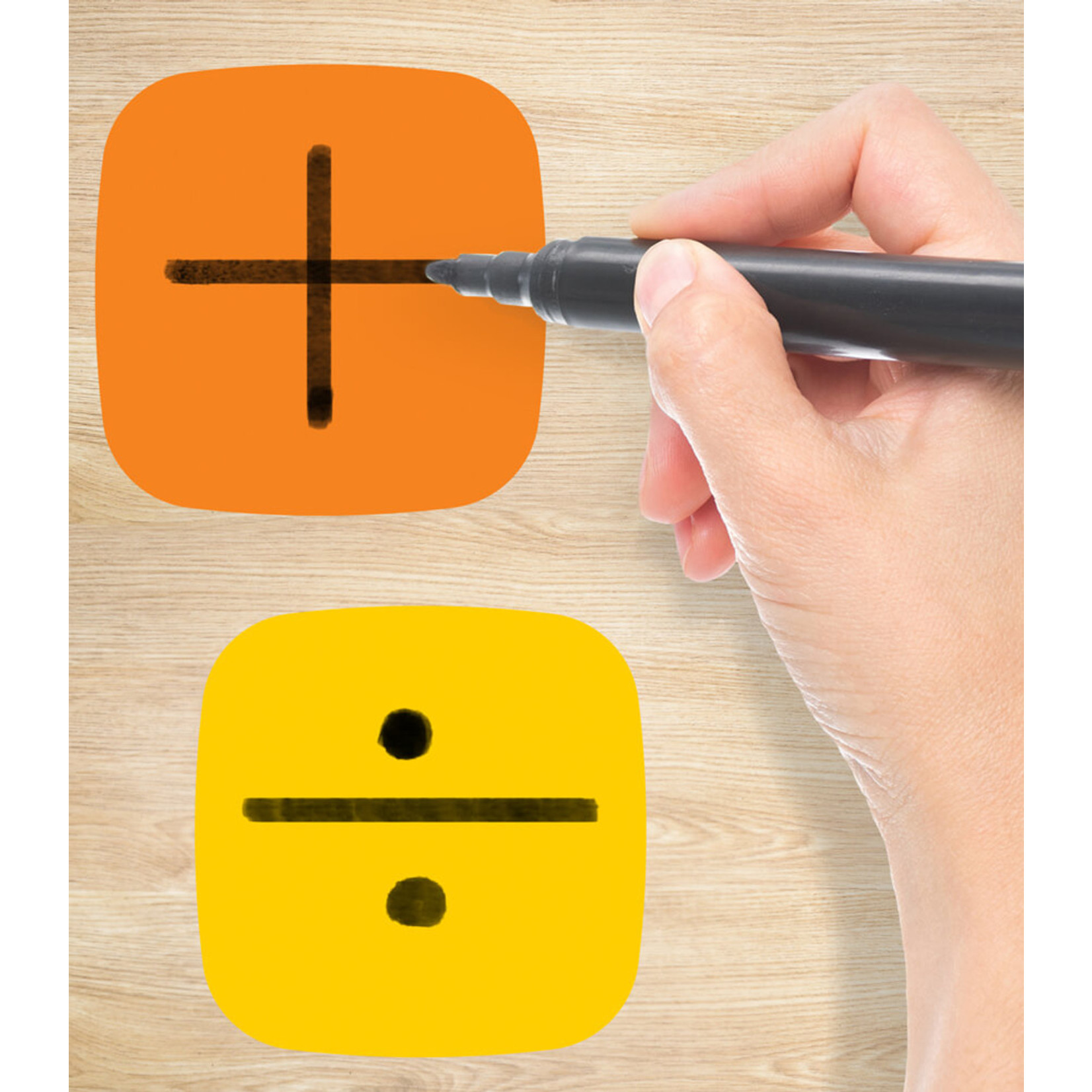 CARSON DELLOSA PUBLISHING CO Edu-Clings Silicone Set: Blank Manipulative Grade K-5