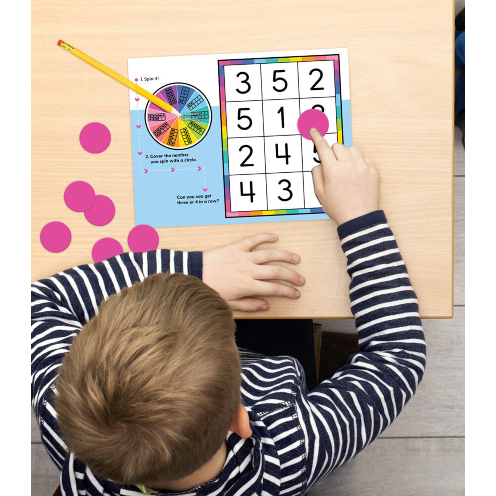 CARSON DELLOSA PUBLISHING CO Edu-Clings Silicone Center: Ten Frames Manipulative Grade K-1