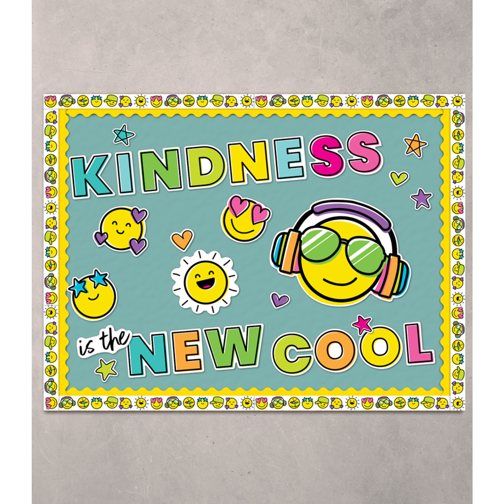 CARSON DELLOSA PUBLISHING CO Kindness Is the New Cool Bulletin Board Set