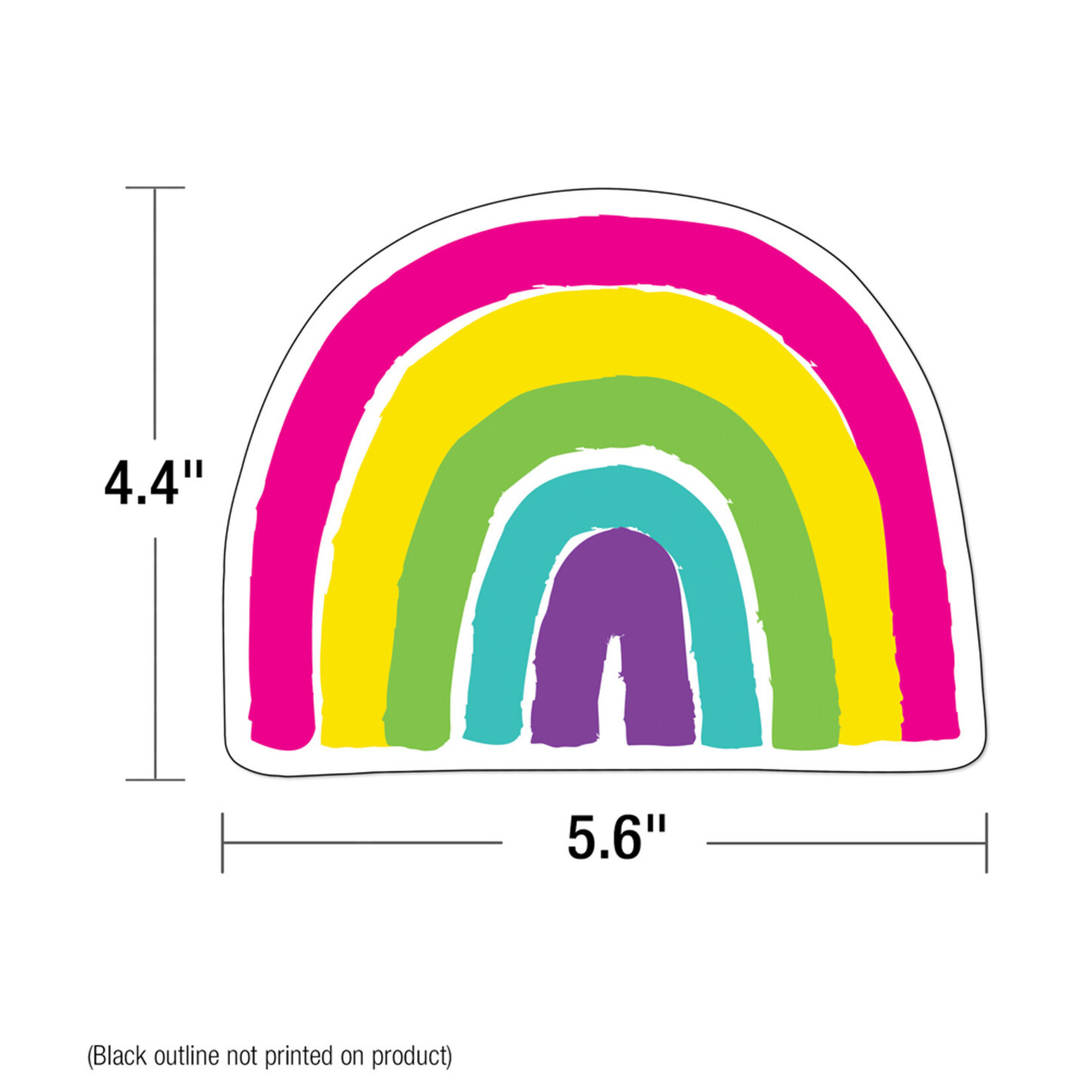 CARSON DELLOSA PUBLISHING CO Rainbow Cut-Outs
