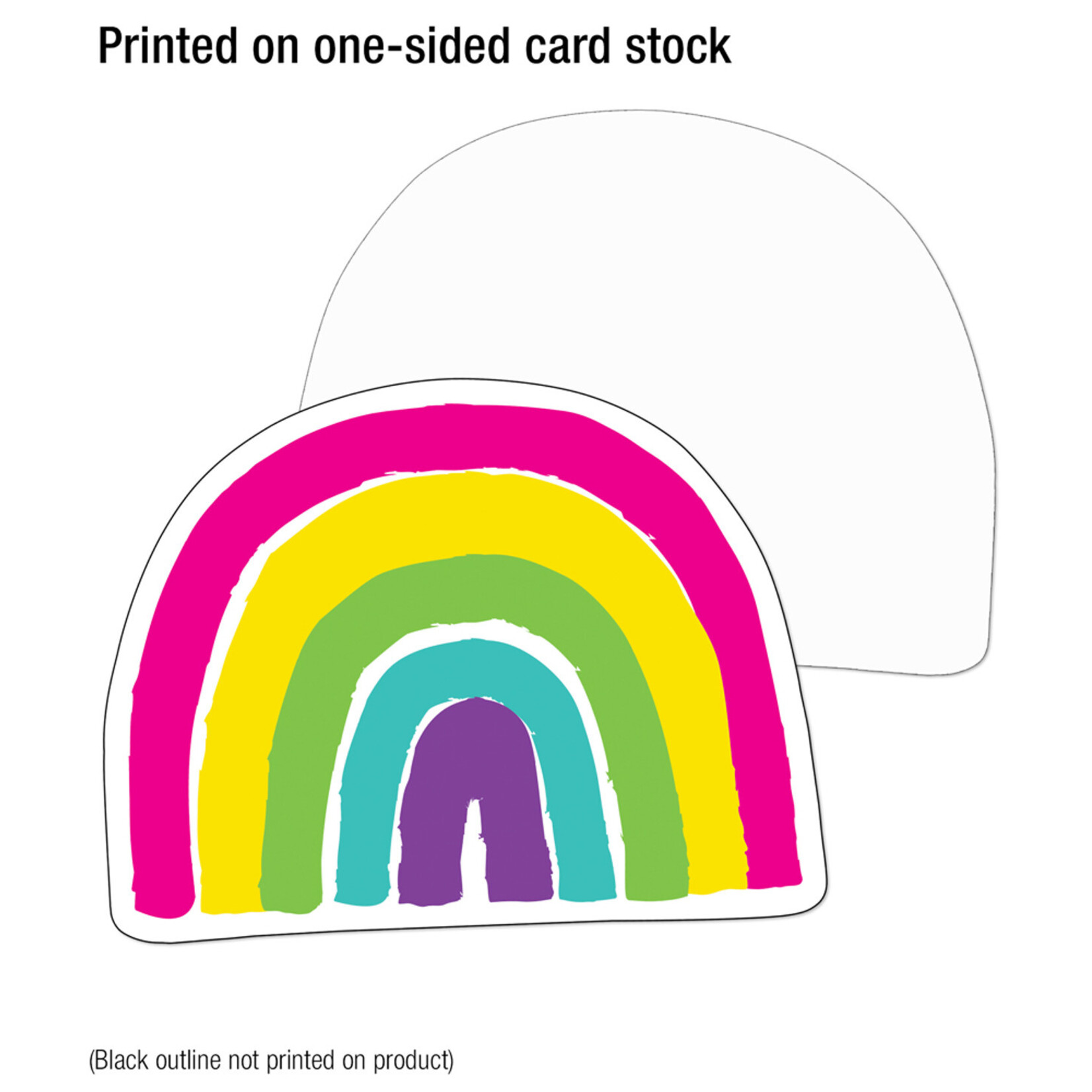 CARSON DELLOSA PUBLISHING CO Rainbow Cut-Outs