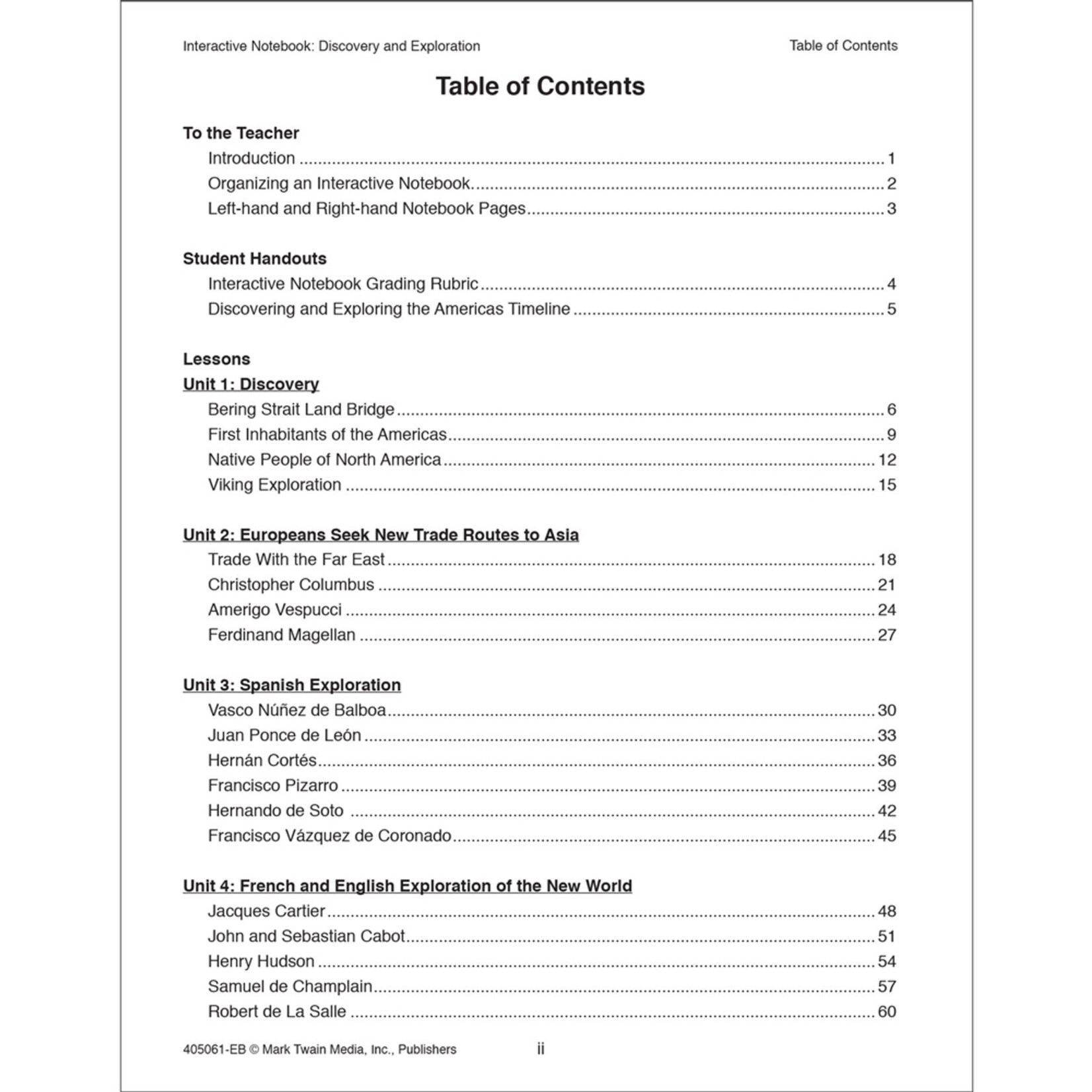 CARSON DELLOSA PUBLISHING CO Interactive Notebook: Discovery and Exploration Resource Book Grade 5-8 Paperback