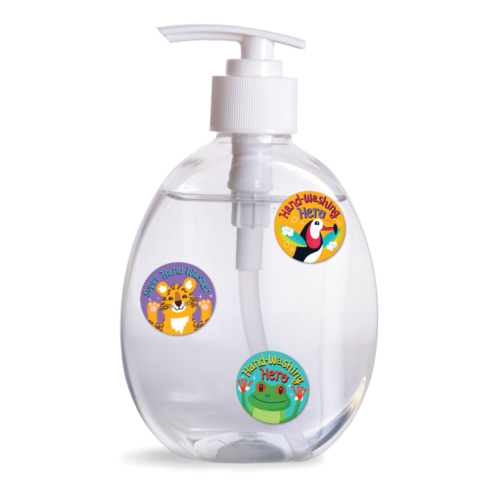 CARSON DELLOSA PUBLISHING CO One World Hooray for Handwashing Motivational Stickers