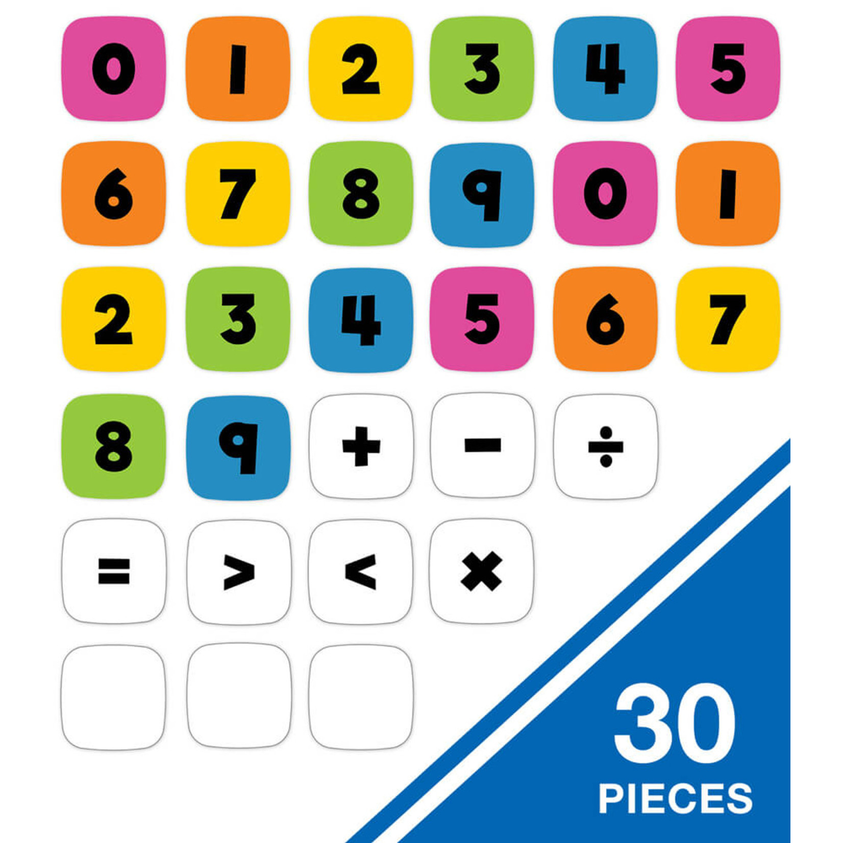 CARSON DELLOSA PUBLISHING CO Edu-Clings Silicone Set: Numbers & Operations Manipulative Grade K-3