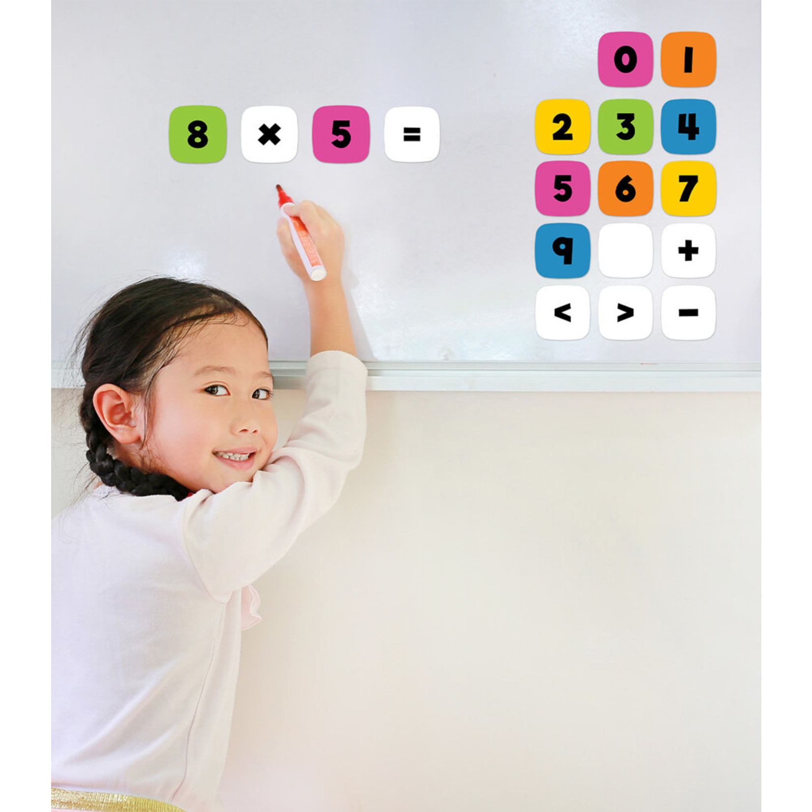 CARSON DELLOSA PUBLISHING CO Edu-Clings Silicone Set: Numbers & Operations Manipulative Grade K-3