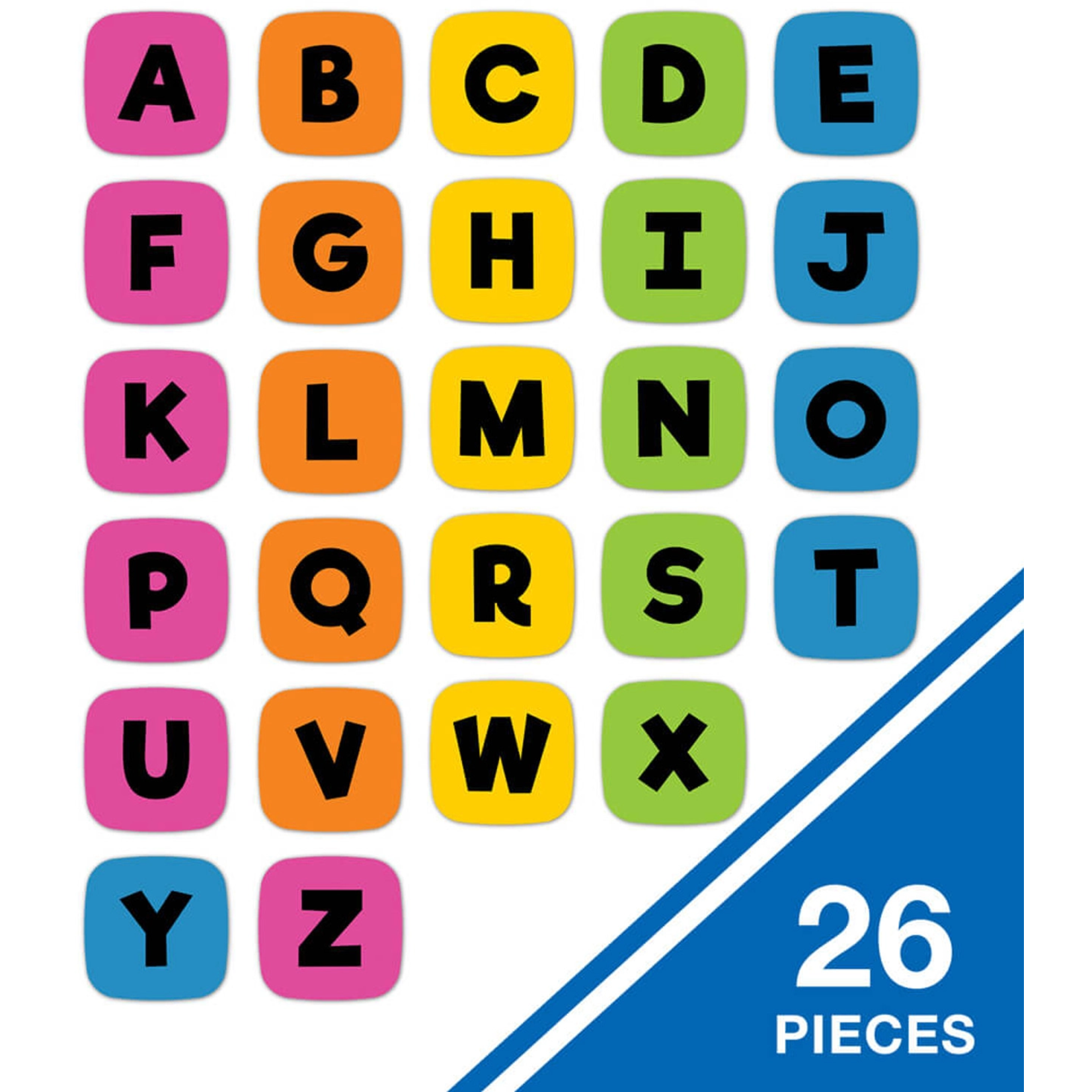 CARSON DELLOSA PUBLISHING CO Edu-Clings Silicone Set: Alphabet Manipulative Grade K-2