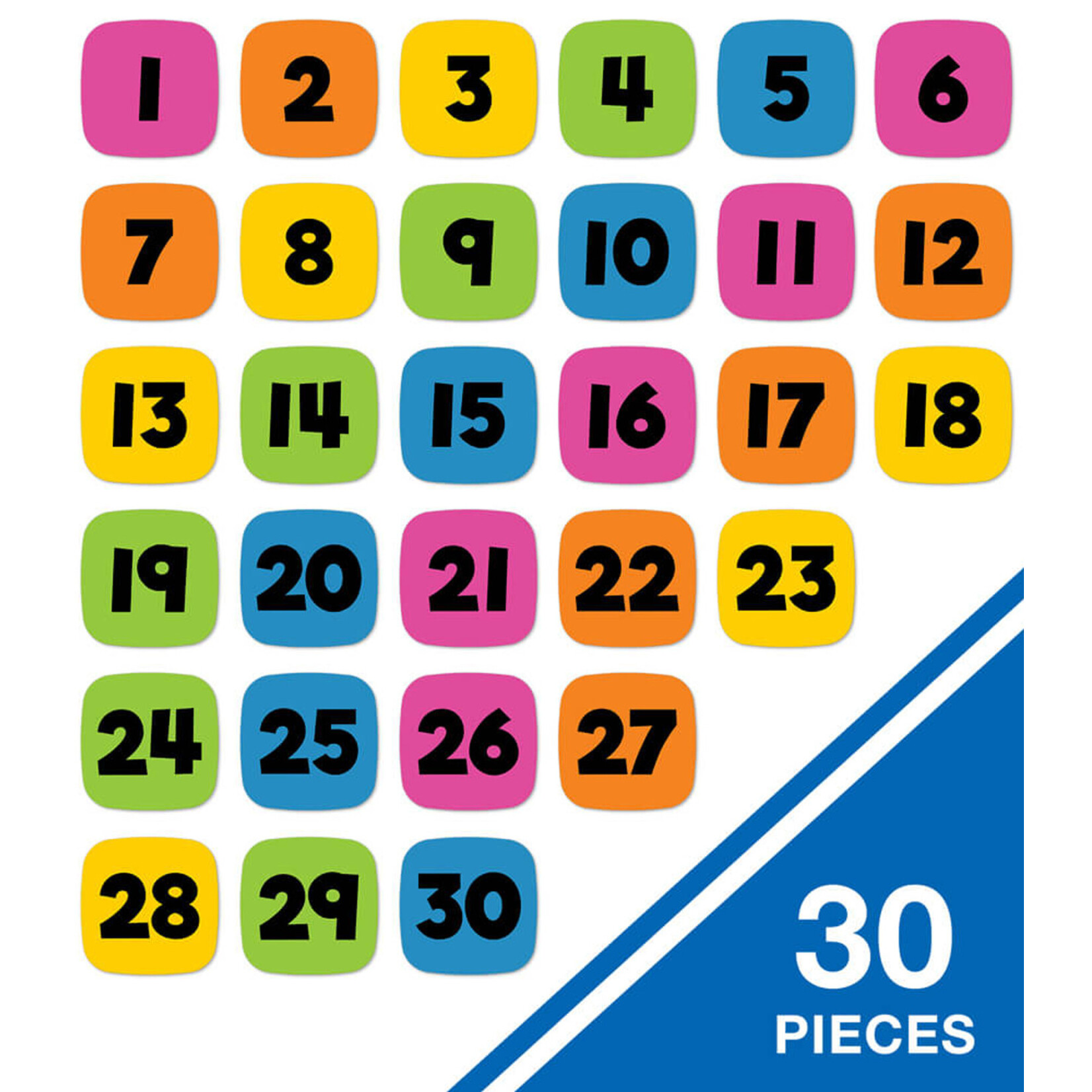 CARSON DELLOSA PUBLISHING CO Edu-Clings Silicone Set: Numbers Manipulative Grade K-5