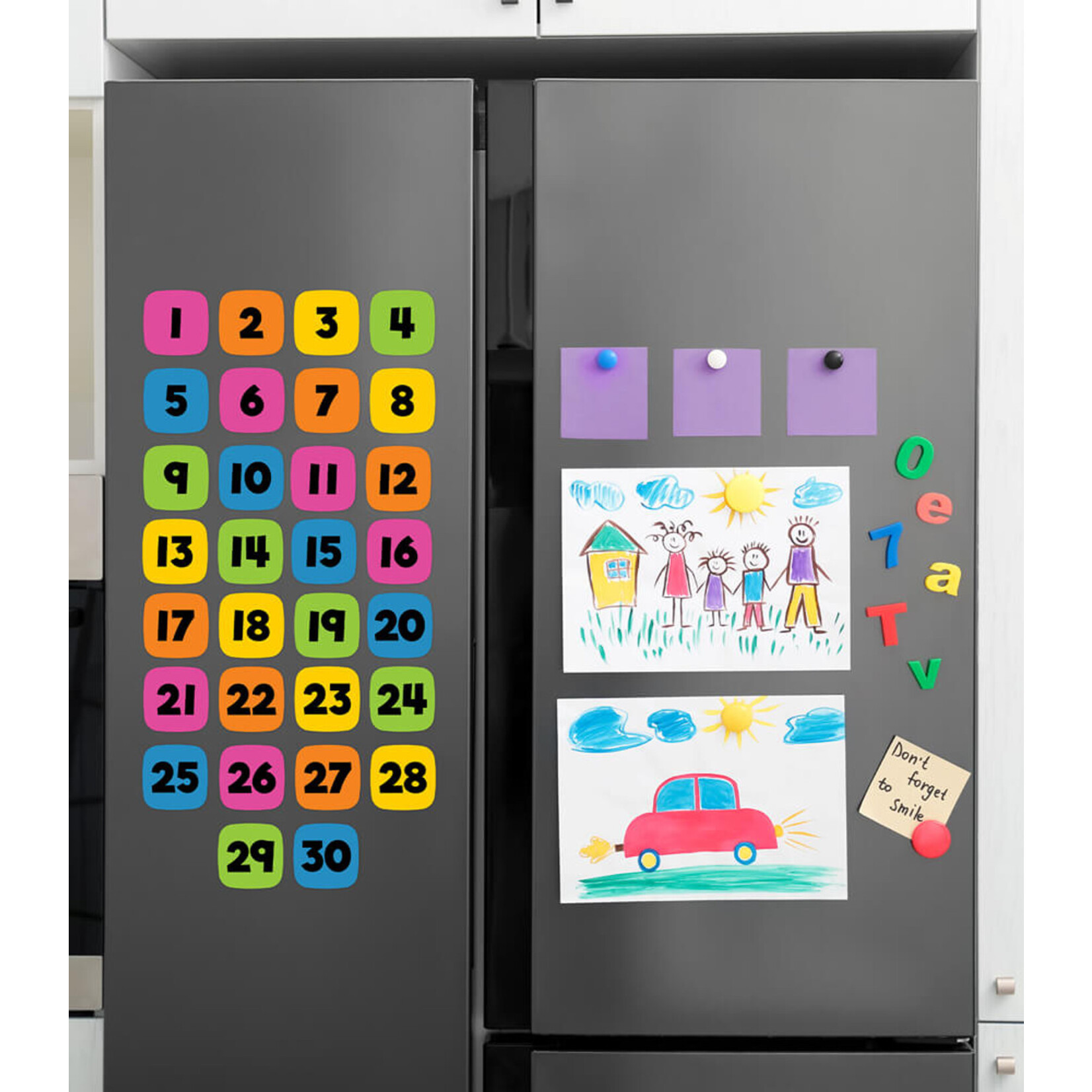 CARSON DELLOSA PUBLISHING CO Edu-Clings Silicone Set: Numbers Manipulative Grade K-5
