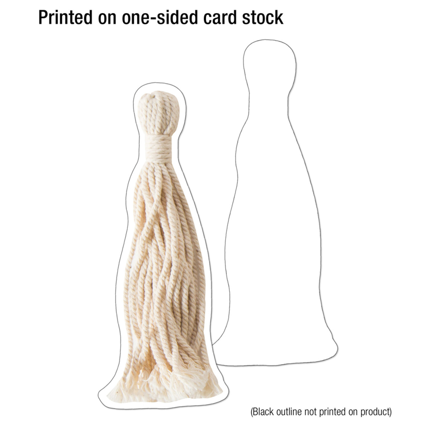 CARSON DELLOSA PUBLISHING CO School Girl: Simply Boho Tassels Cut-Outs