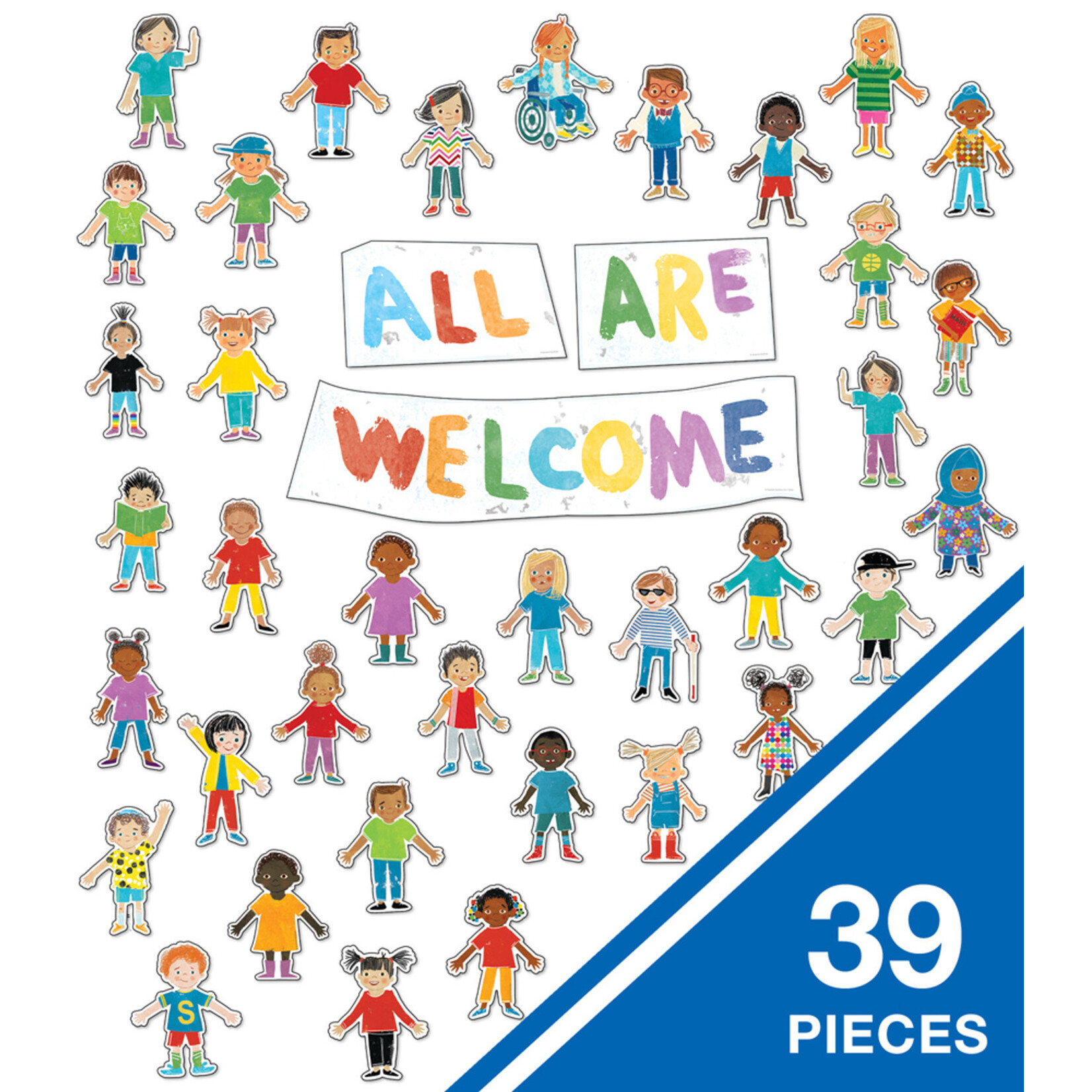 CARSON DELLOSA PUBLISHING CO All Are Welcome Bulletin Board Set