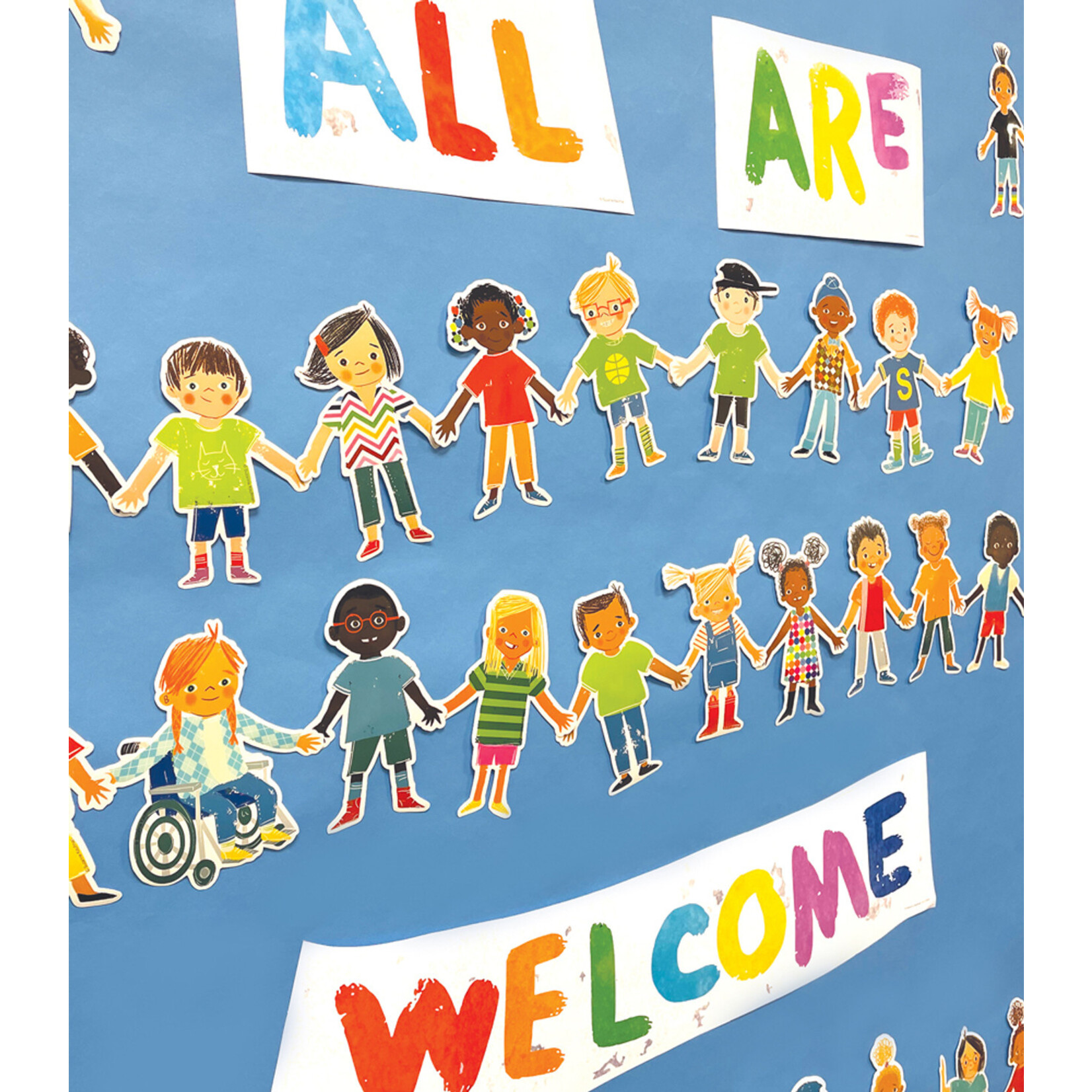 CARSON DELLOSA PUBLISHING CO All Are Welcome Bulletin Board Set
