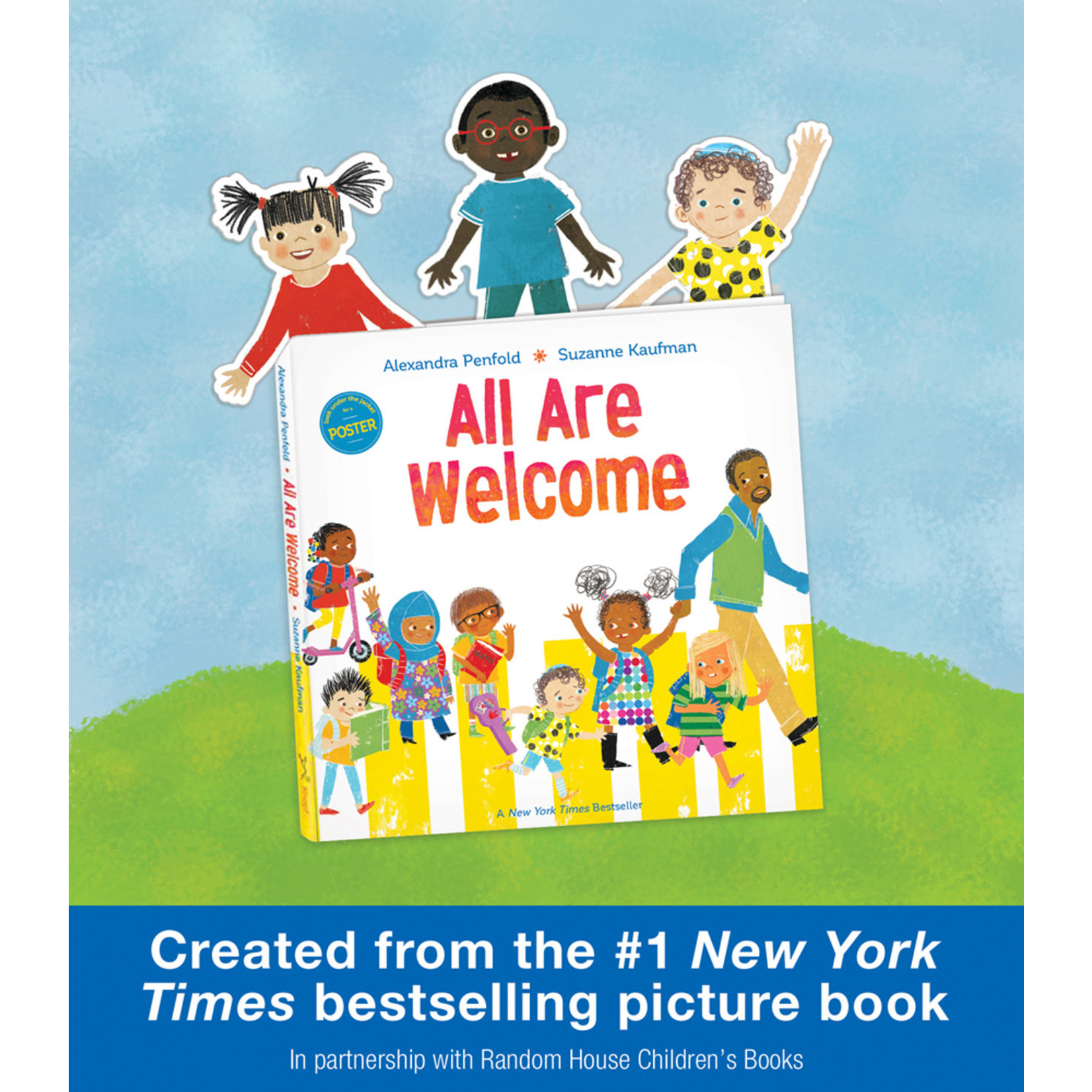 CARSON DELLOSA PUBLISHING CO All Are Welcome Kids Straight Borders