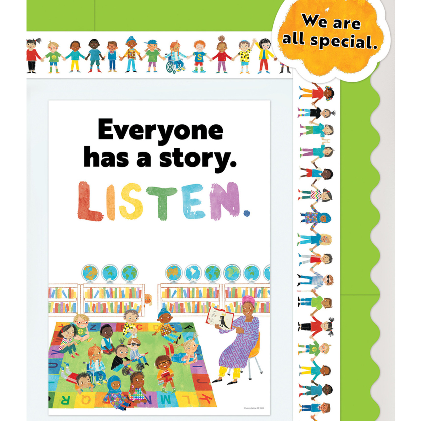 CARSON DELLOSA PUBLISHING CO Everyone has a story. Listen. Poster