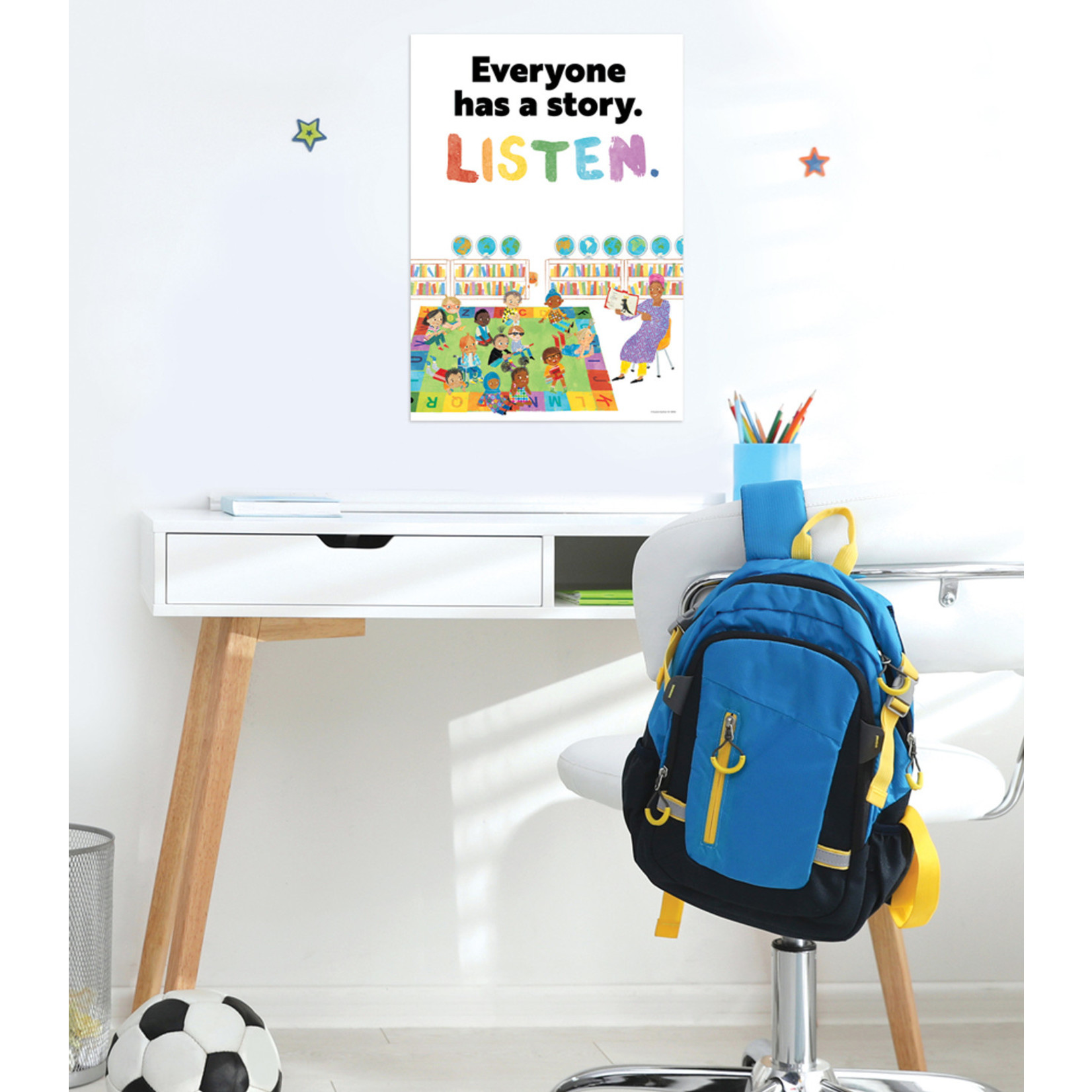 CARSON DELLOSA PUBLISHING CO Everyone has a story. Listen. Poster