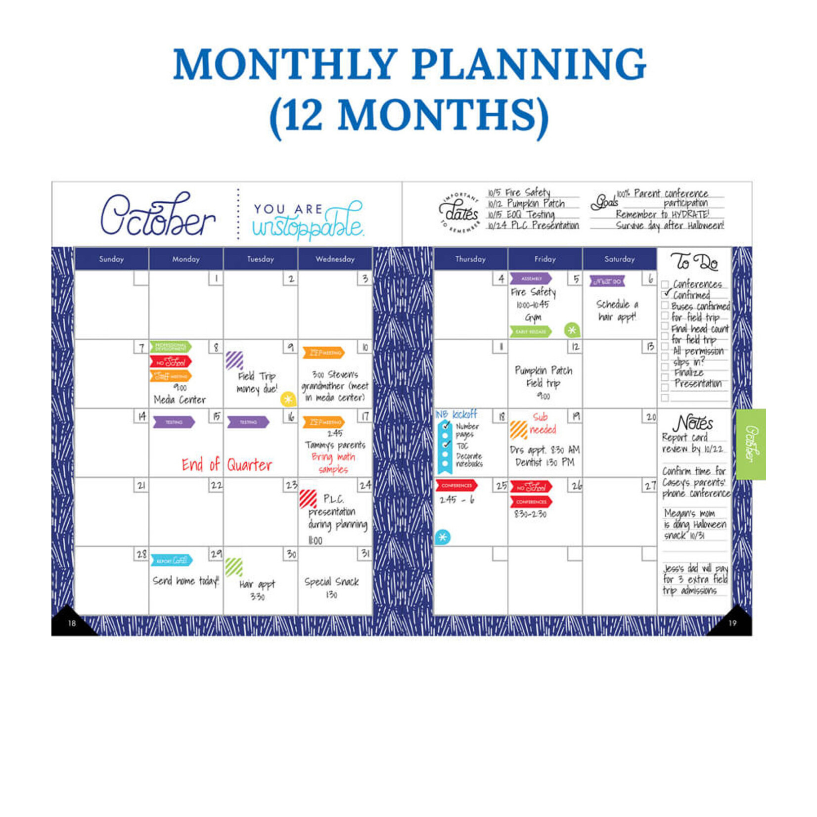 CARSON DELLOSA PUBLISHING CO Plan on a Brilliant Year Teacher Planner