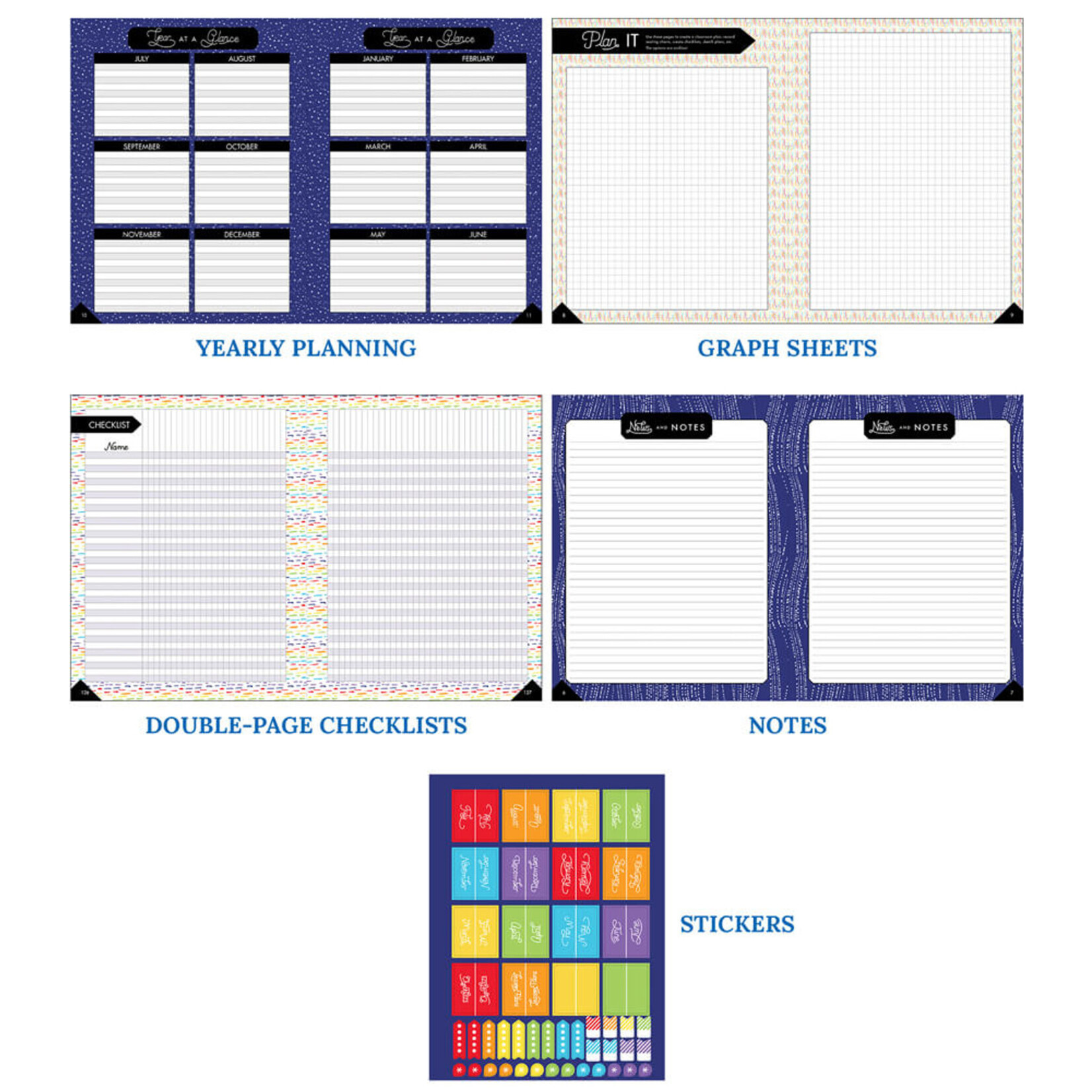 CARSON DELLOSA PUBLISHING CO Plan on a Brilliant Year Teacher Planner