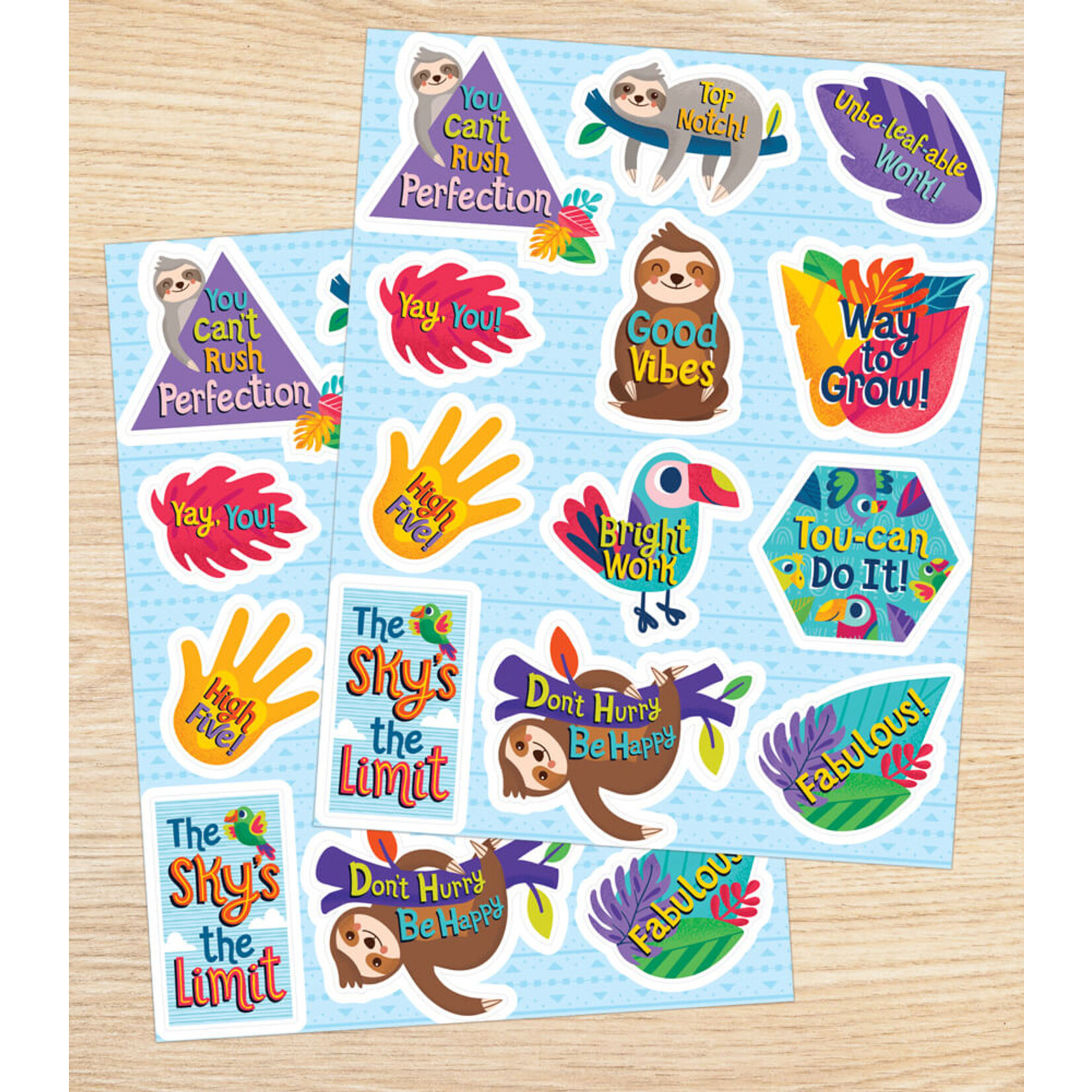 CARSON DELLOSA PUBLISHING CO One World Motivators Motivational Stickers