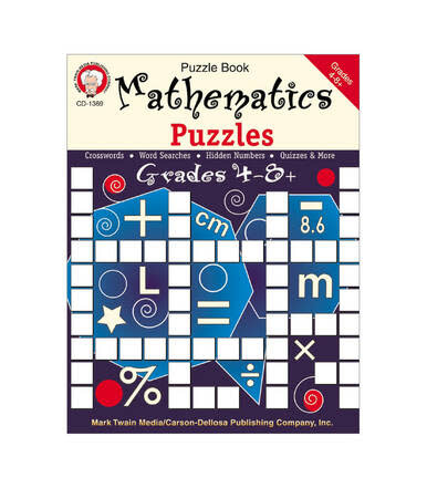 Mathematics Puzzles Resource Book Grade 4-12 - Educational Outfitters