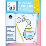 CARSON DELLOSA PUBLISHING CO Interactive Vocabulary Notebook Resource Book Grade 4-5