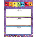 CARSON DELLOSA PUBLISHING CO Celebrate Learning Welcome Chart