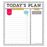 CARSON DELLOSA PUBLISHING CO Today's Plan Notepad