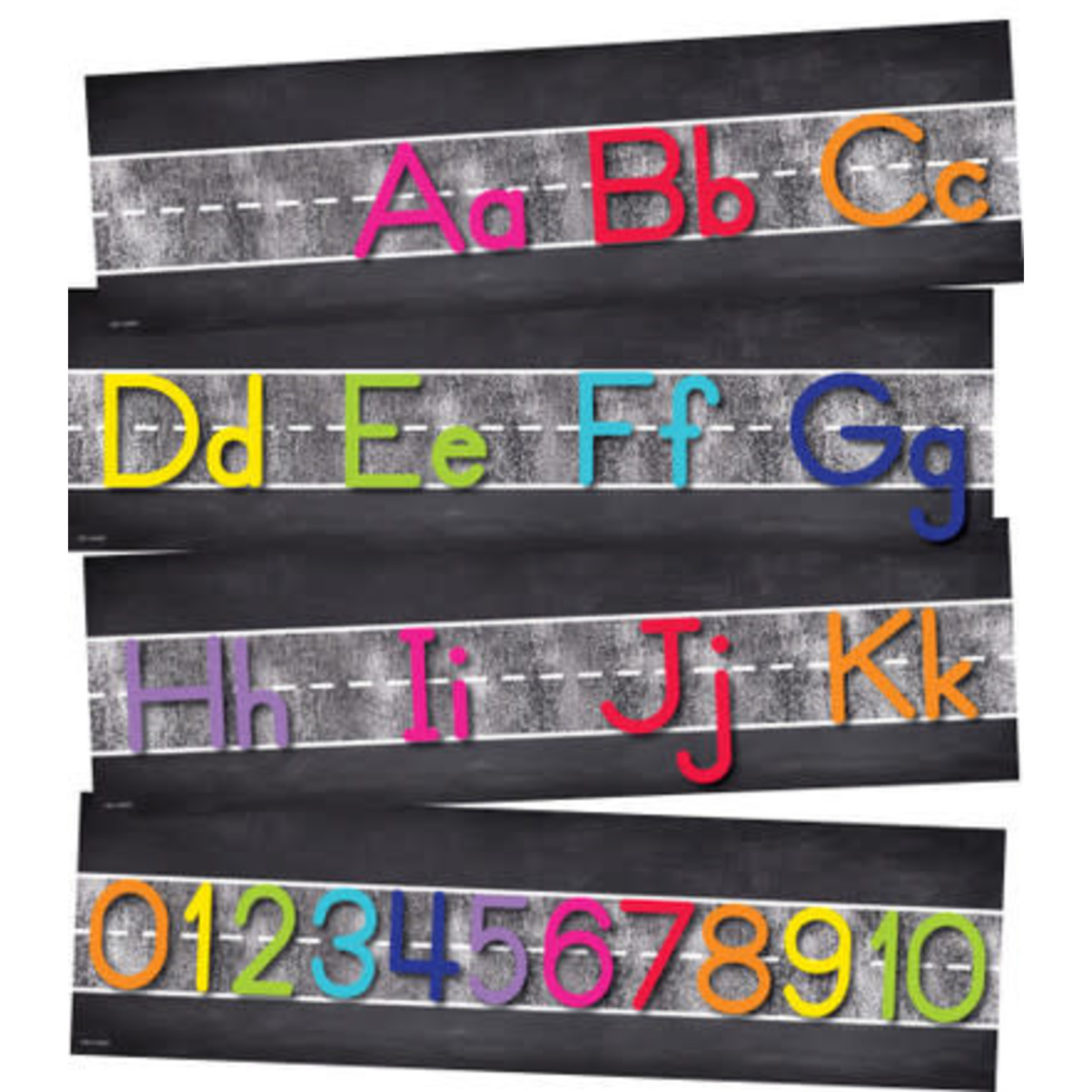 CARSON DELLOSA PUBLISHING CO School Girl: Twinkle Twinkle You're A STAR! Alphabet Line: Manuscript Mini Bulletin Board Set Grade PK-2