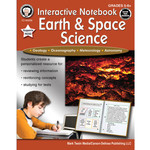 CARSON DELLOSA PUBLISHING CO Interactive Notebook: Earth & Space Science Resource Book Grade 5-8